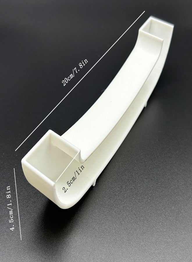 HIERYAN Aquarium Tunnel Shelter Tube, Fish Shrimp Cave Hideout for Aquariums, Acrylic Fish Viewing Tunnel, Shrimp Habitat Tube -White 7.8" X 1.8" X 1" - Image 2